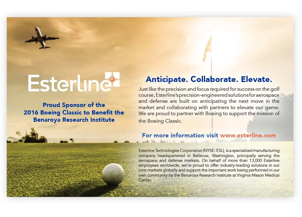 Esterline Technologies - JF Designs Print Design Work Portfolio